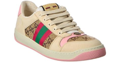 gucci crystal studded men's shoes|Gucci screener sneakers with crystals.